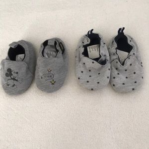H&M slippers socks bundle of two pairs